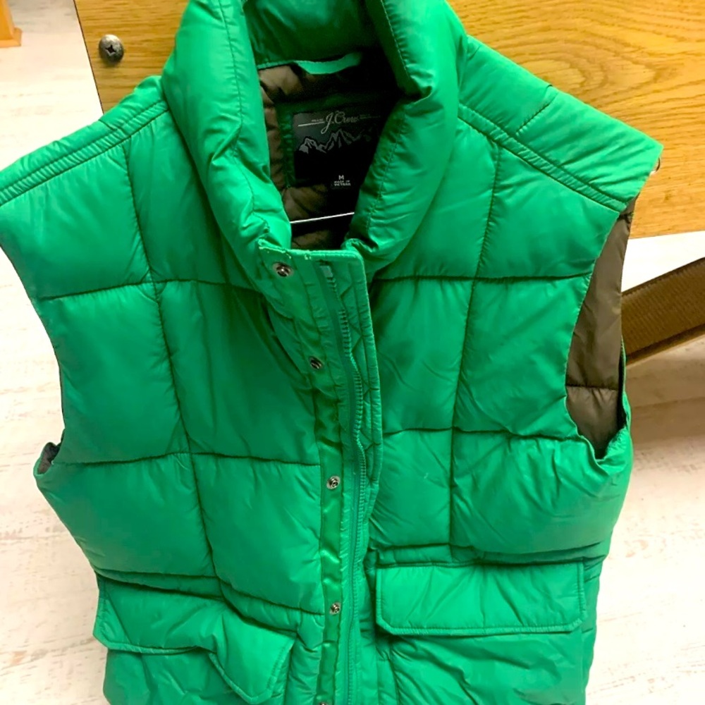 J Crew Nordic puffer vest